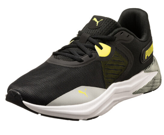 Puma Disperse XT 3 Hyperwave Black Yellow Men Unisex Cross Training 378822-02