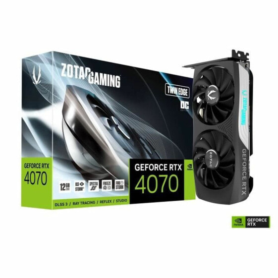 Графическая карта Zotac GeForce RTX 4070 Twin Edge OC GEFORCE RTX 4070 12 GB GDDR6X