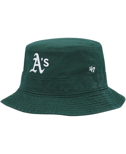 Men's Green Oakland Athletics Primary Bucket Hat