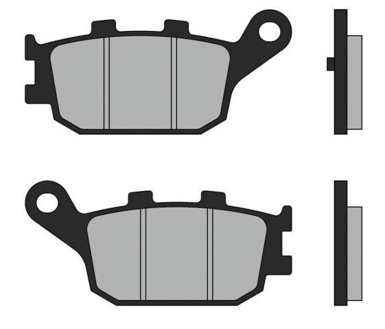 BRENTA MOTO 3251 organic rear Brake Pads