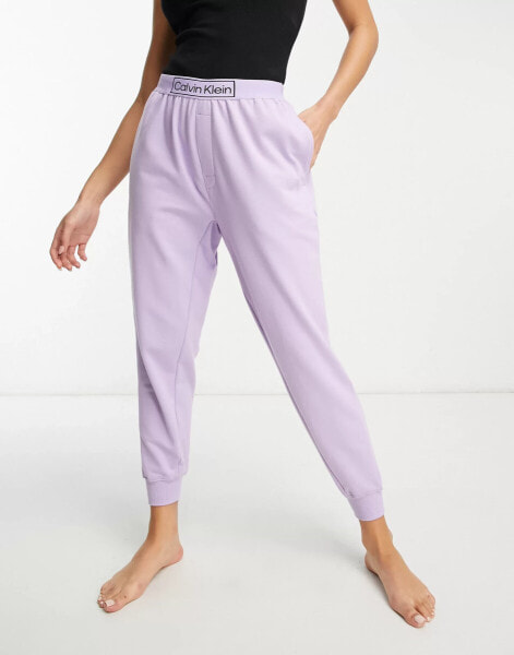 Calvin Klein reimagined sleep jogger in vervain lilac