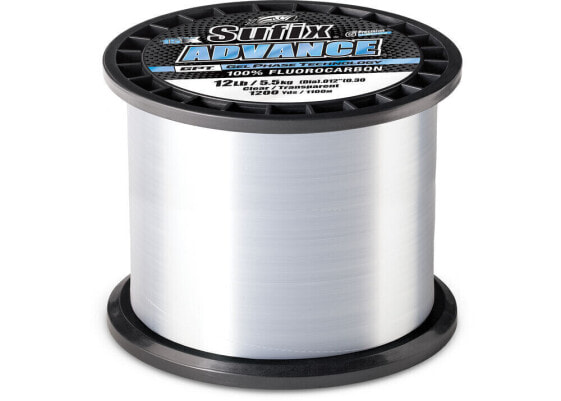 Sufix Advance Fluorocarbon Fishing Line | Clear | 25 lb | 1200 yd