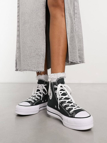 Converse high cut on sale green