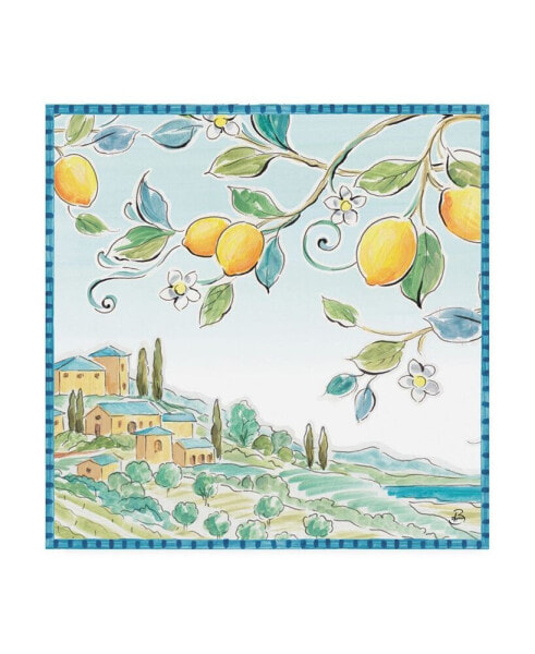 Картина на холсте Trademark Global Daphne Brissonnet Mediterranean Breeze - 15" x 20"