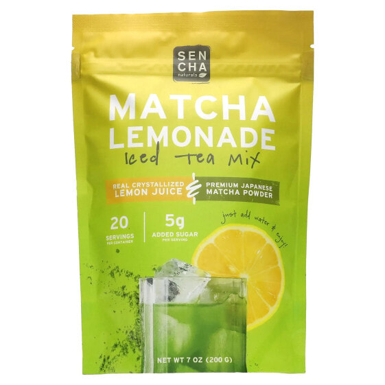 Matcha Lemonade, Ice Tea Mix, 7 oz (200 g)