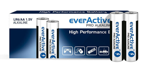Батарейки АА everActive Alkaline Pro LR6