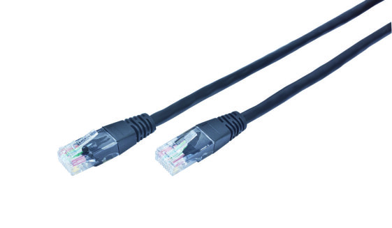 Gembird PP12-5M/BK - 5 m - Cable - Network CAT 5e UTP 5 m
