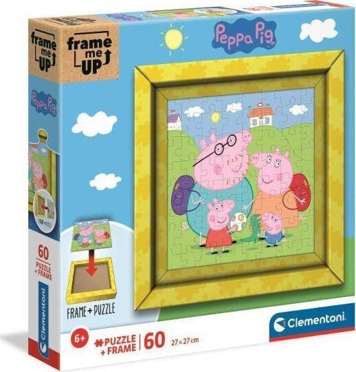 Clementoni Clementoni Puzzle 60el Frame me up Świnka Peppa 38809