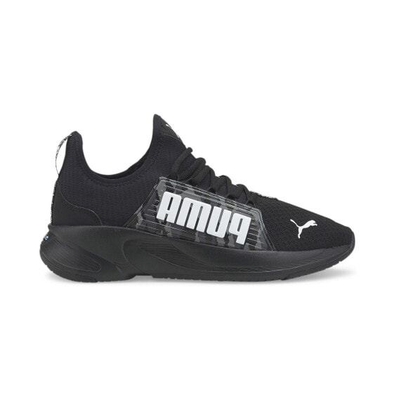 Кроссовки Puma Softride Premier Slip-On Camo черные, мужские
