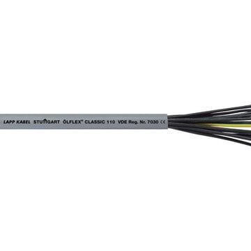 Lapp ÖLFLEX Classic 110, 25 m, Grey, PVC, 7.2 mm, 58 kg/km, 104 kg/km