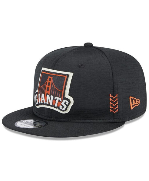 Men's Black San Francisco Giants 2024 Clubhouse 9FIFTY Snapback Hat