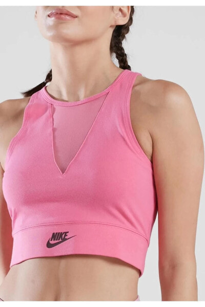 Sportswear Slim Dance Kadın Pembe Crop