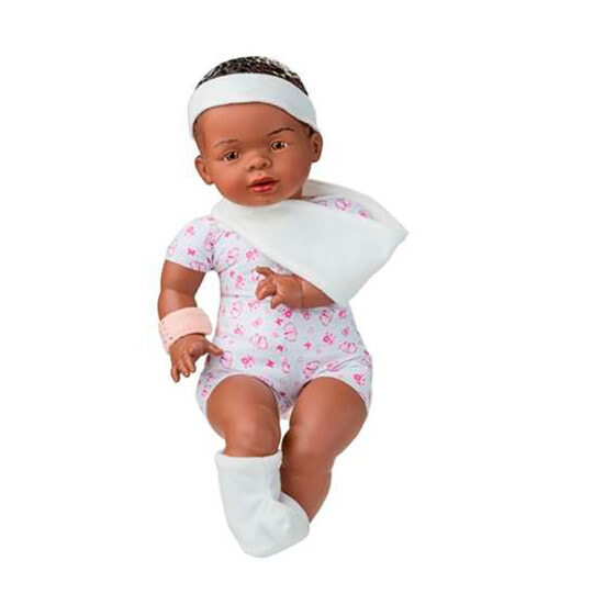 Кукла детская Berjuan Newborn 45 см Африканская Медицинская Девочка