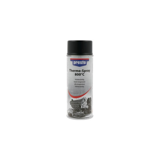 Presto Thermo-Lackspray Profi 800 °C schwarz 400 ml , VE: 6