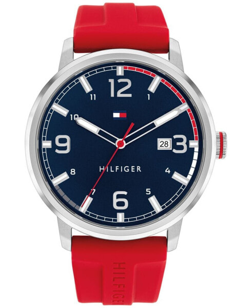 Часы Tommy Hilfiger Red Silicone Watch