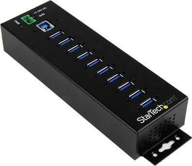 USB-концентратор USB StarTech 10 портов USB-A 3.2 Gen1 (HB30A10AME)