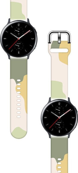 Hurtel Strap Moro opaska do Samsung Galaxy Watch 46mm silokonowy pasek bransoletka do zegarka moro (14)