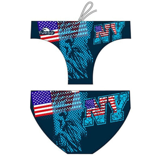 TURBO NY Stars Swimming Brief