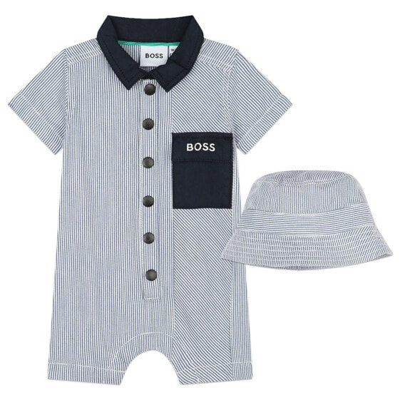 BOSS J50787 Short Sleeve Romper