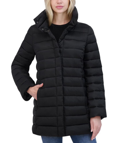 Women's Shine Collared Packable Puffer Coat