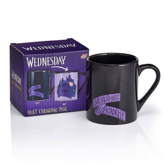 WEDNESDAY Giftable Heat Reveal Mug And Thing doll