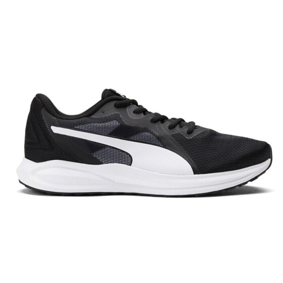 Puma Twitch Runner Wide Running Mens Black Sneakers Athletic Shoes 37692501