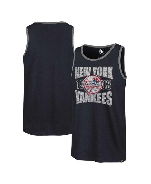 47 Brand Men's Navy New York Yankees Upload Franklin Tank Top