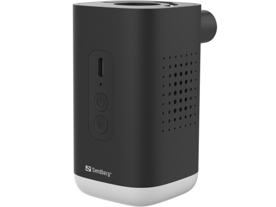 SANDBERG Mini Air Pump Lantern - Universal - 0.04 bar - 200 l/min - Black - USB Type-C - Battery