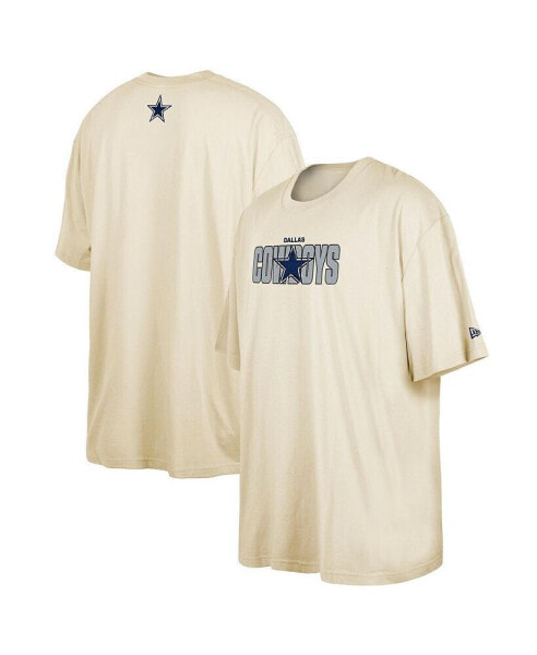 Men's Cream Dallas Cowboys 2023 NFL Draft Big and Tall T-shirt