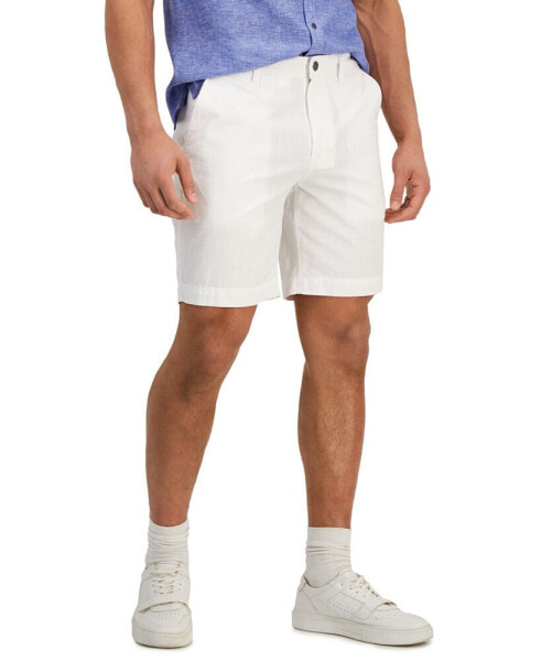 Classic-Fit Solid 8.5" Chambray Shorts, Created for Macy's