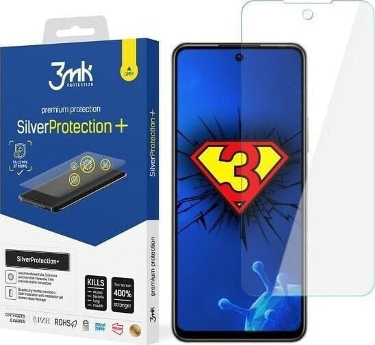 3MK 3MK Silver Protect+ Infinix Zero Ultra 5G, Folia Antymikrobowa montowana na mokro