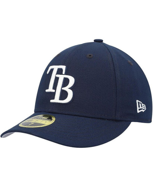 Men's Navy Tampa Bay Rays Oceanside Low Profile 59FIFTY Fitted Hat