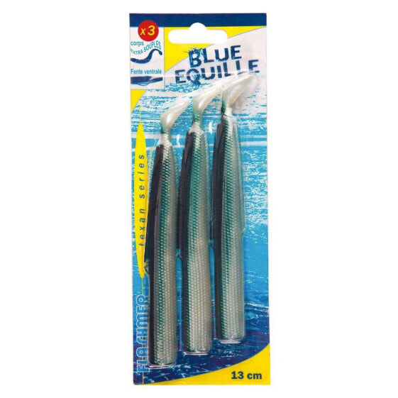 FLASHMER Blue Equille Bodies Soft Lure 11g 130 mm