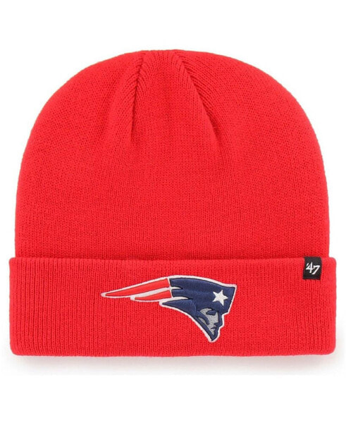 Шапка вязаная мужская '47 Brand New England Patriots красная