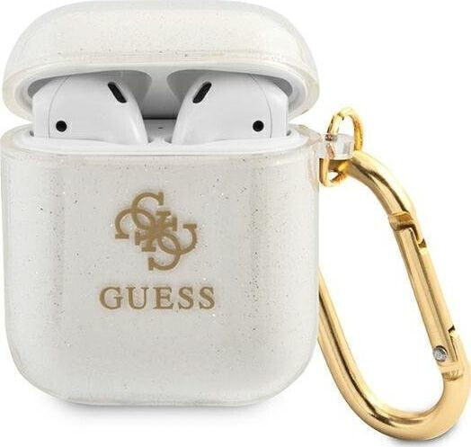 Guess Etui ochronne GUA2UCG4GT Transparent Glitter Collection przezroczyste