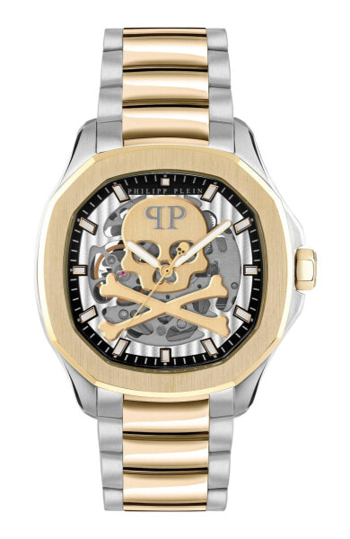 Philipp Plein Automatik Herrenuhr $keleton $pectre