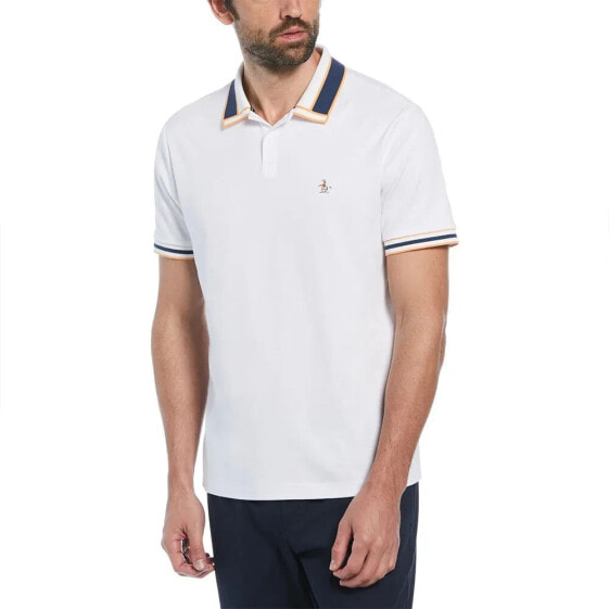 ORIGINAL PENGUIN Organic Novelty Collar short sleeve polo