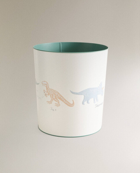 Children’s dinosaur wastepaper bin