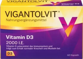 Vitamin D3 2000 I.E. 60 Weichkapseln, 10,8 g