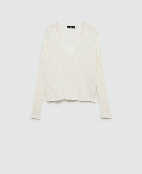 Women's Long-Sleeve Knitted Sweater