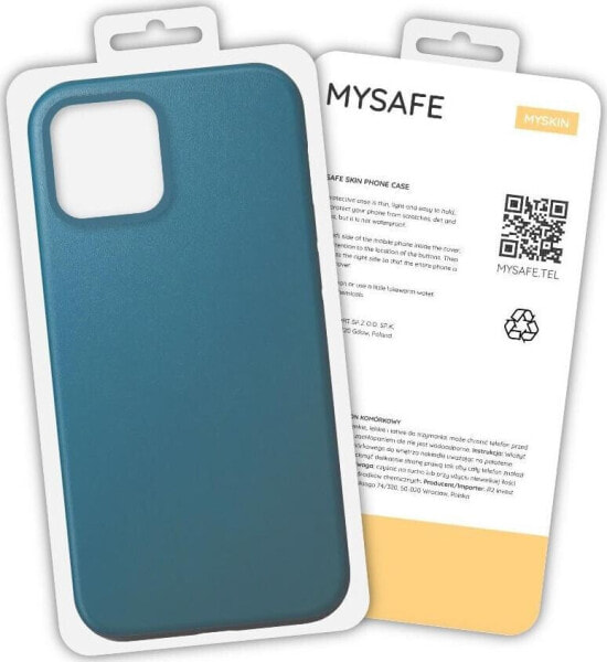 Mysafe MYSAFE ETUI SKIN IPHONE XS MAX NIEBIESKI PUDEŁKO