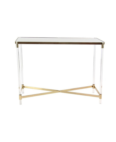 Contemporary Acrylic Console Table