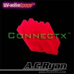 A.C.Ryan Connectx™ Floppy Power 4pin Female - UVRed 100x - Red