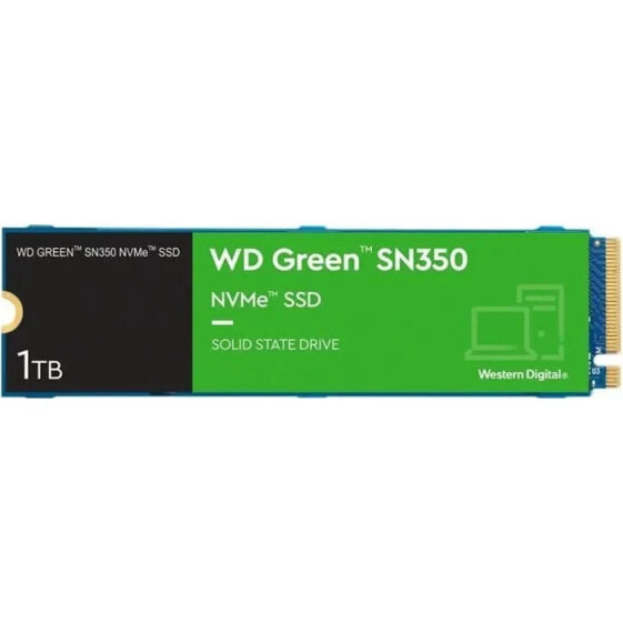 WESTERN DIGITAL - Green SN350 - Internes Solid State Drive - 1 TB - M.2 - WDS100T3G0C