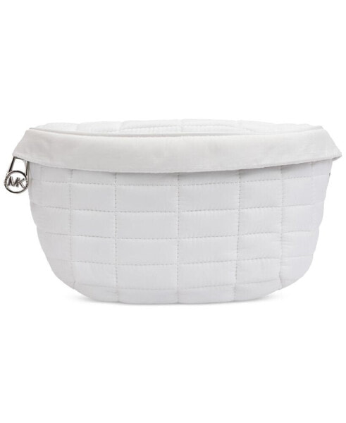 Women's Quilted Snap-Buckle Belt Bag