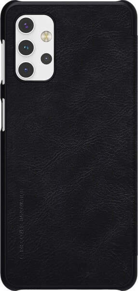Чехол для смартфона NILLKIN Nillkin Qin из натуральной кожи Samsung Galaxy A32 5G черный