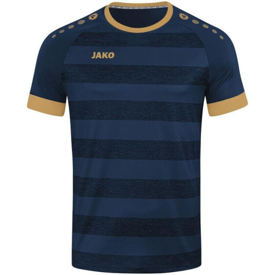 Jako - Shirt Celtic Melange KM - Navy Voetbalshirt Heren-M