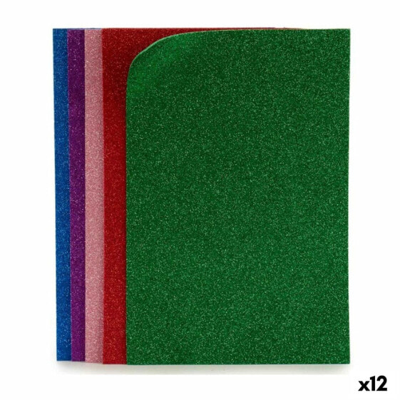 Резина Eva Разноцветный Пурпурин 65 x 0,2 x 45 cm (12 штук)