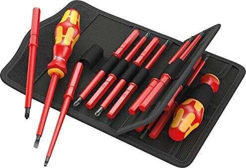 Wera Wera Kraftform Kompakt VDE 18 Imperial 1 - Screwdriver set with interchangeable blades