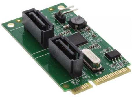 InLine Mini-PCIe 2.0 Card 2x SATA 6Gb/s RAID 0 / 1 / SPAN
